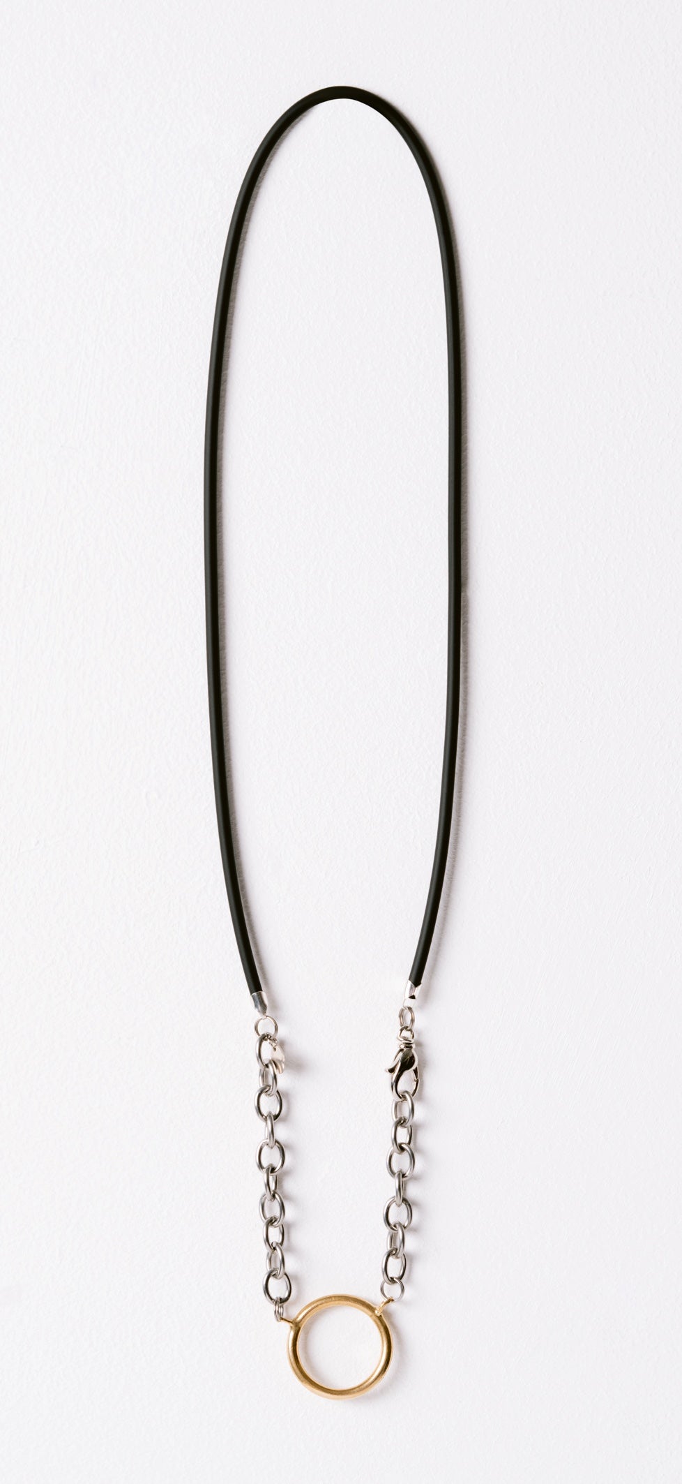 Holder Necklace - Rubber Cord